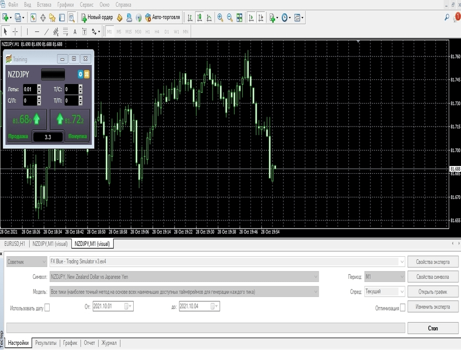 fx blue trading simulator 3 настройка
