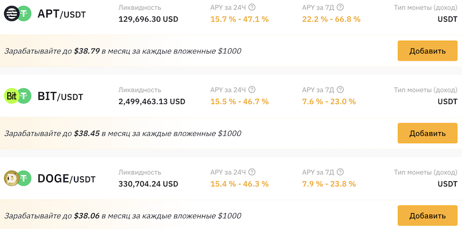 майнинг ликвидности bybit