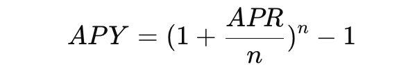 как перевести apr в apy