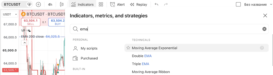 ema tradingview